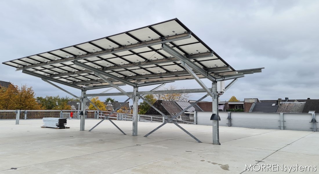 MORRENsystems - solar parking Q-park Venlo